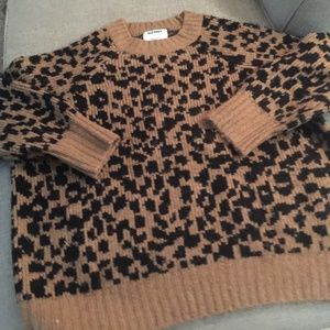 OLD NAVY animal print sweater